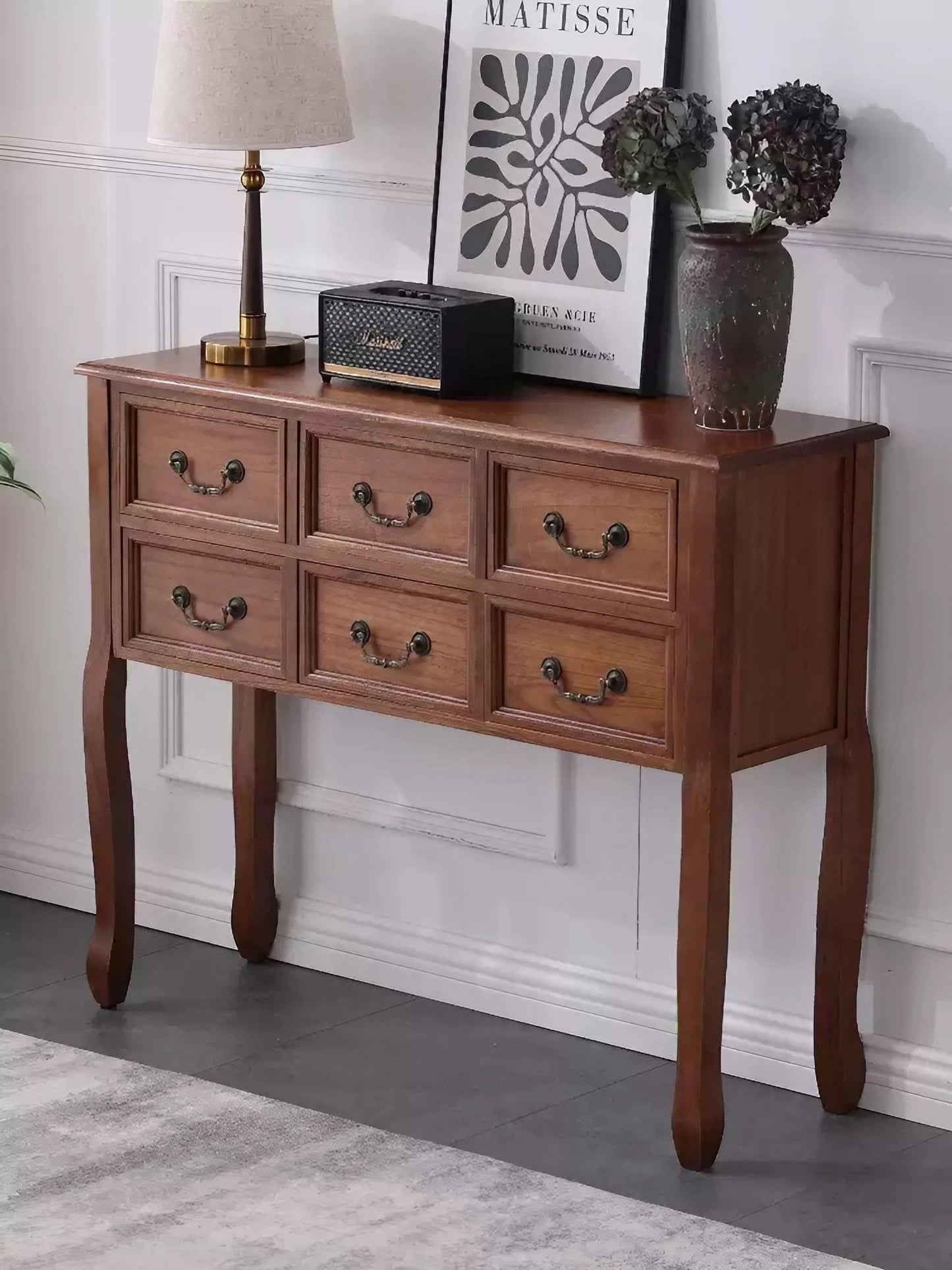 Solid Wood Sideboard Porch Cabinet Storage Cabinet